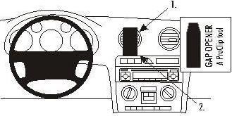 Produktbild Brodit 853296 Autohalterung Audi A3