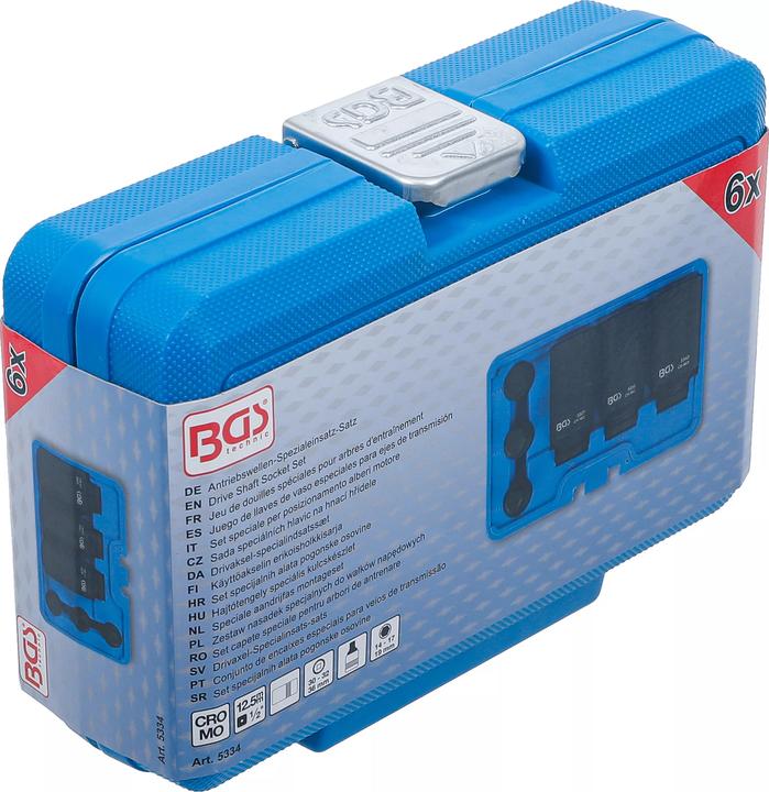 Produktbild BGS Antriebswellen-Spezialeinsatz-Satz 6-tlg. (30 mm, 31 mm, 32 mm)