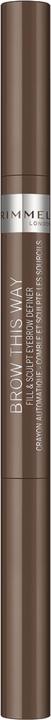 Produktbild Rimmel London Brow This Way Fill & Sculpt (Medium Brown)