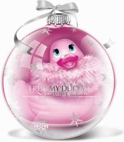 Actual product image Big Teaze Toys Bath duck "IRMD" Xmas ball