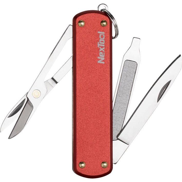 Thumbnail - NexTool, Multi-Tool, Multifunctional mini pocket knife NE0142 ( red )