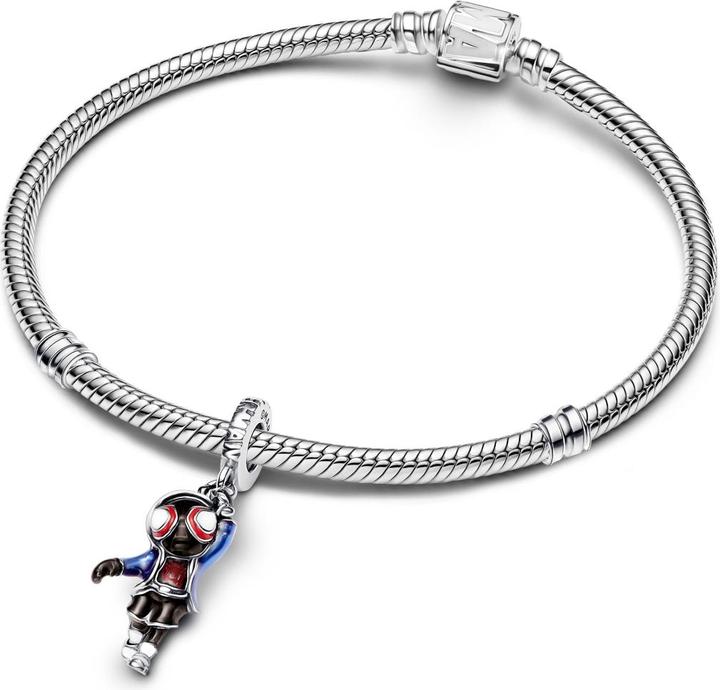 Immagine prodotto Pandora Ciondolo pendente Miles Morales di Marvel Spider-Man (Argento 925, Smalto)