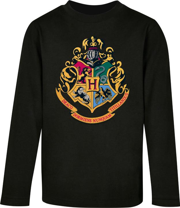 Absolute Cult Kids Harry Potter - Hogwarts Crest Gold Longsleeve - 124315 (122, 128)