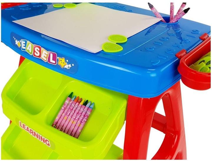 Actual product image Lean Toys Children's table with projector and drawers
