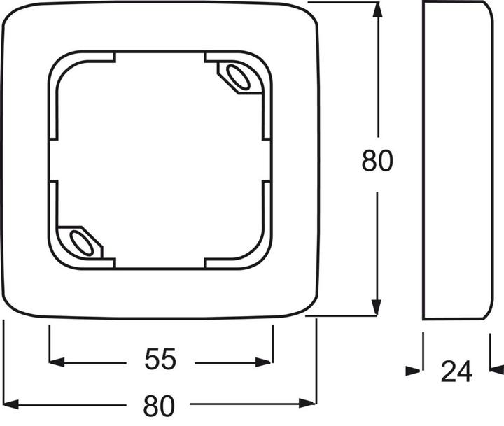 Image du produit Busch-Jaeger Aufputz-Gehäuse 2CKA001799A0550