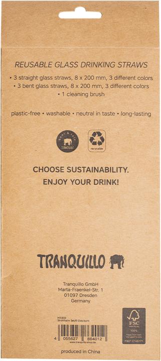 Produktbild Tranquillo Strohhalm (3 x)