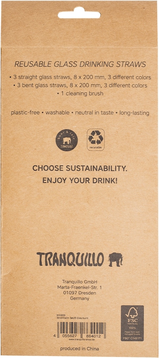 Produktbild Tranquillo Strohhalm (3 x)