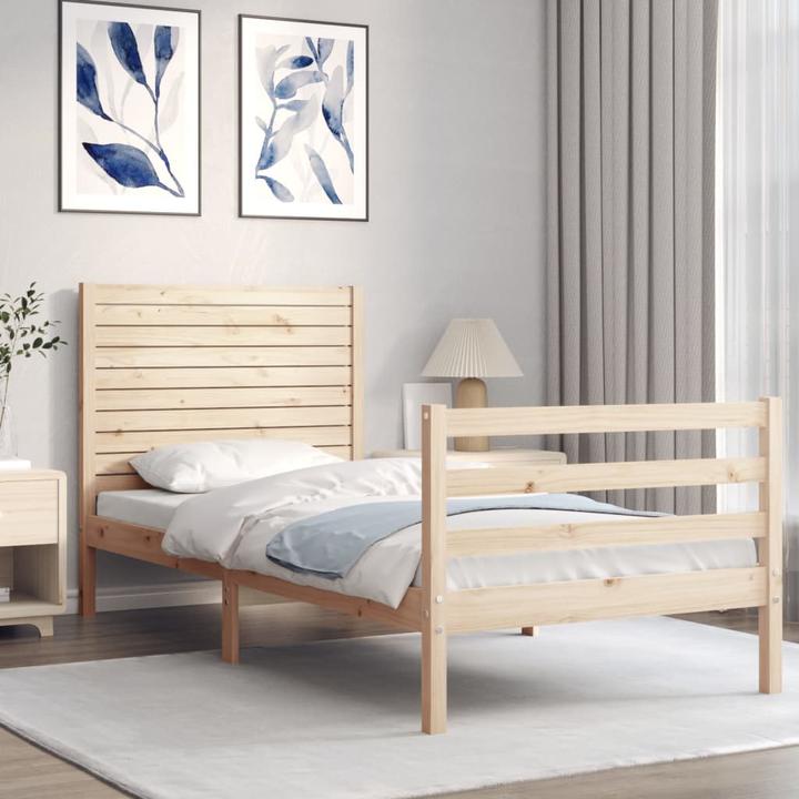 Produktbild vidaXL Bettgestell (90 x 200 cm)