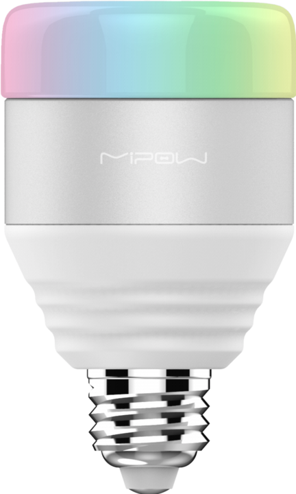 Actual product image MiPow Playbulb (E27, E26, 5 W, 280 lm, 1 x, A)