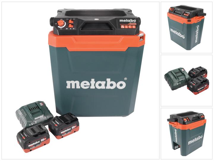 Produktbild Metabo KB 18 BL Akku Kühlbox 18 V mit Warmhaltefunktion 28 l Brushless + 2x Akku 5,5 Ah + Ladegerät (28 l)