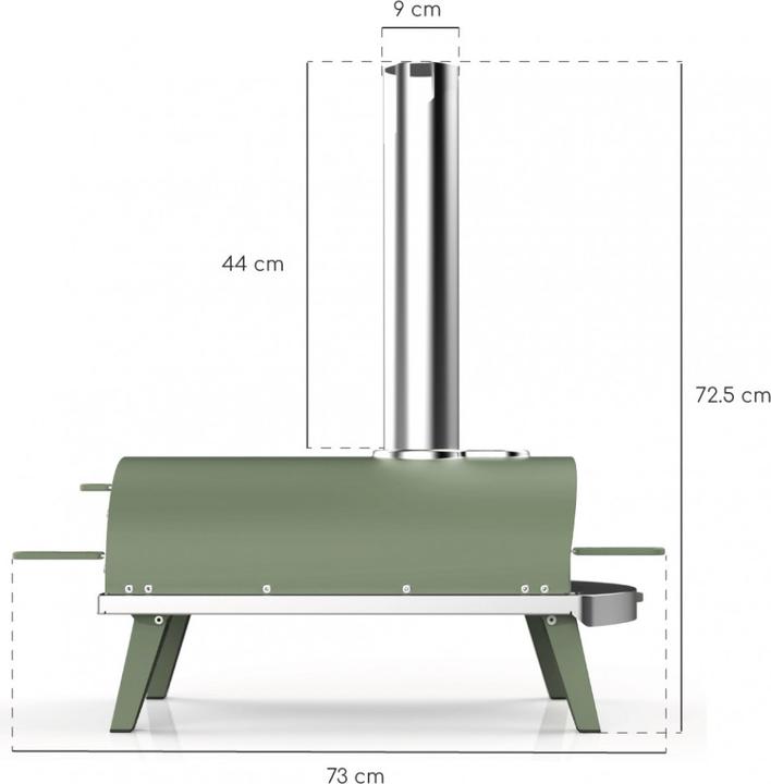 Actual product image Ziipa Piana Eucalyptus (Pizza oven wood)