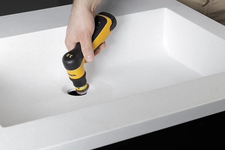 Produktbild Mirka Akkubetriebene Exzenterschleifmaschine mit 2 Akkus und Ladegerät (Exzenterschleifer, Schwingschleifer)