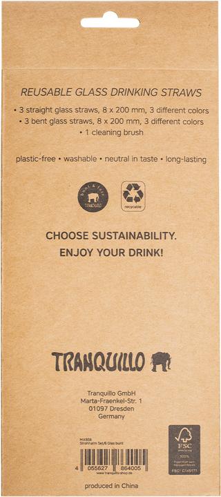 Produktbild Tranquillo Strohhalm (3 x)