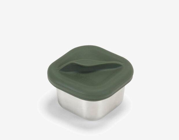 Actual product image Kleankanteen KK Rise Half Snack Box, Brushed Stainless