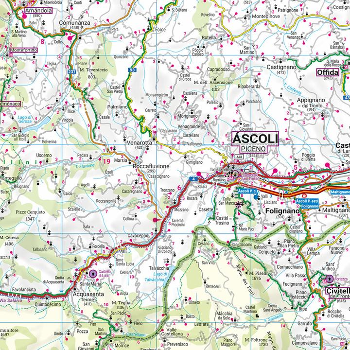 Actual product image Italy, Gross.Autoatlas 1:150.000, frey