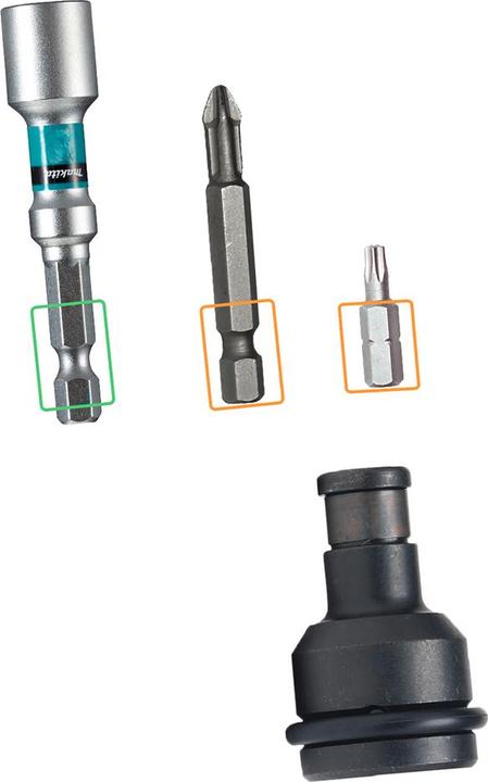 Produktbild Makita 134873-0 Bit-Adapter 1/2 4KT - 1/4 6K (Bit-Halter)