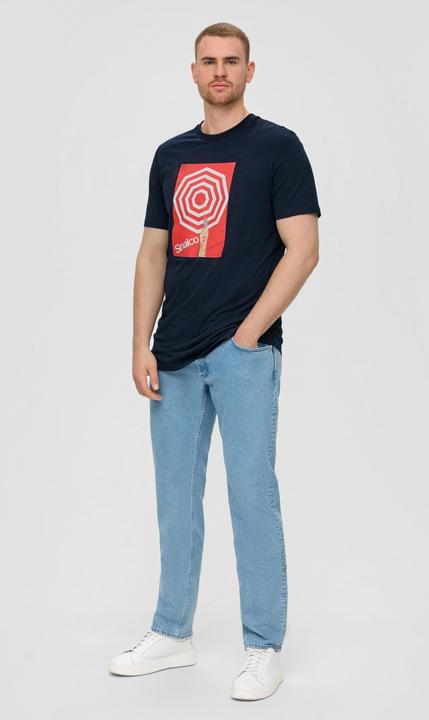 Actual product image S.Oliver T-Shirt T-Shirt aus Baumwoll-Jersey mit Sinalco®-Print (XXL)