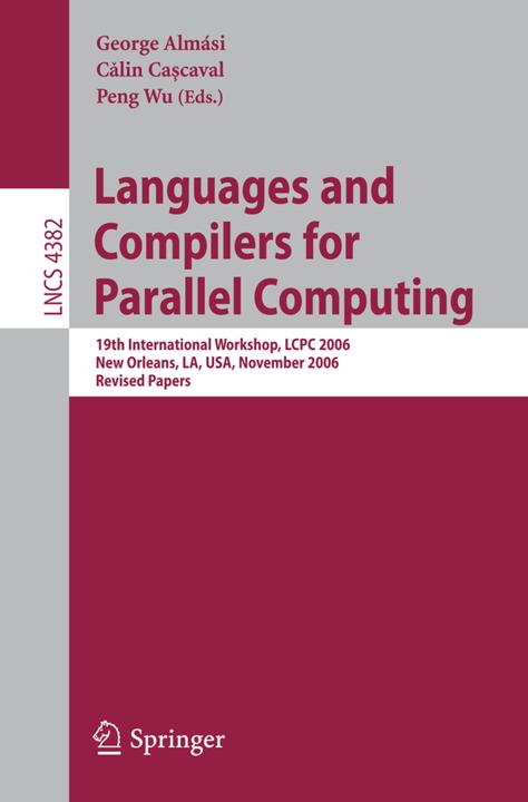 Languages and Compilers for Parallel Computing (2007)