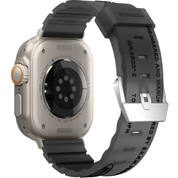 Thumbnail - Skinarma Band Shokku Apple Watch 49/45/44mm smoke (44mm), Uhrenarmband