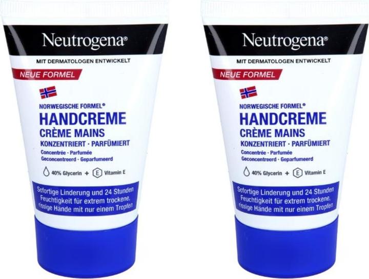 Neutrogena Handcreme konzentriert parfümiert 2x50ml (100 ml)