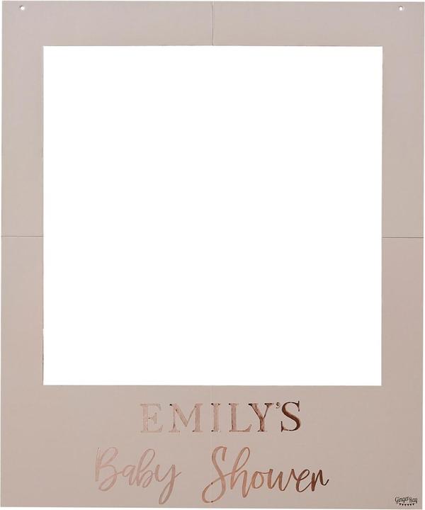 Immagine prodotto Ginger Ray Portafoto personalizzabile BabyShower (1 pz.)