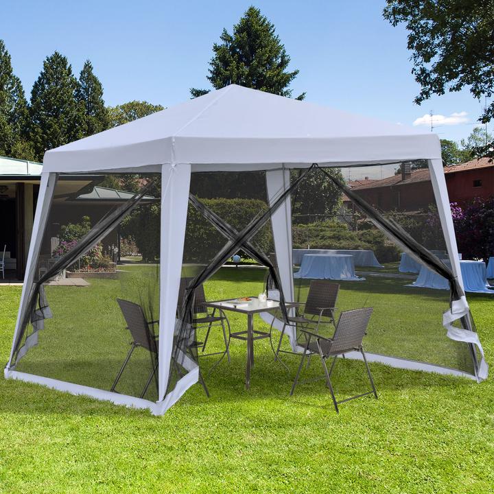 Image du produit Outsunny Pavillon avec moustiquaire (300 cm, 300 cm)