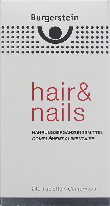 Produktbild Burgerstein Hair & Nails (240 Stk., Tabletten, 300 g)