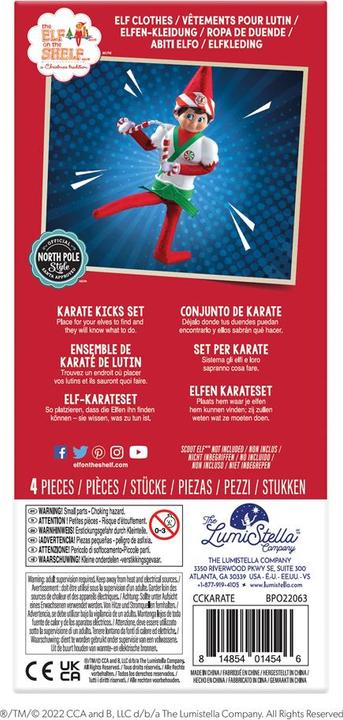 Produktbild Elf on the Shelf Elf Outfit - Karate Set