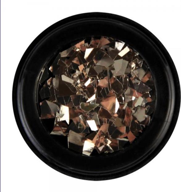 Immagine prodotto BrillBird Decorazione mista per unghie in supporto - Fiocchi di metallo 3