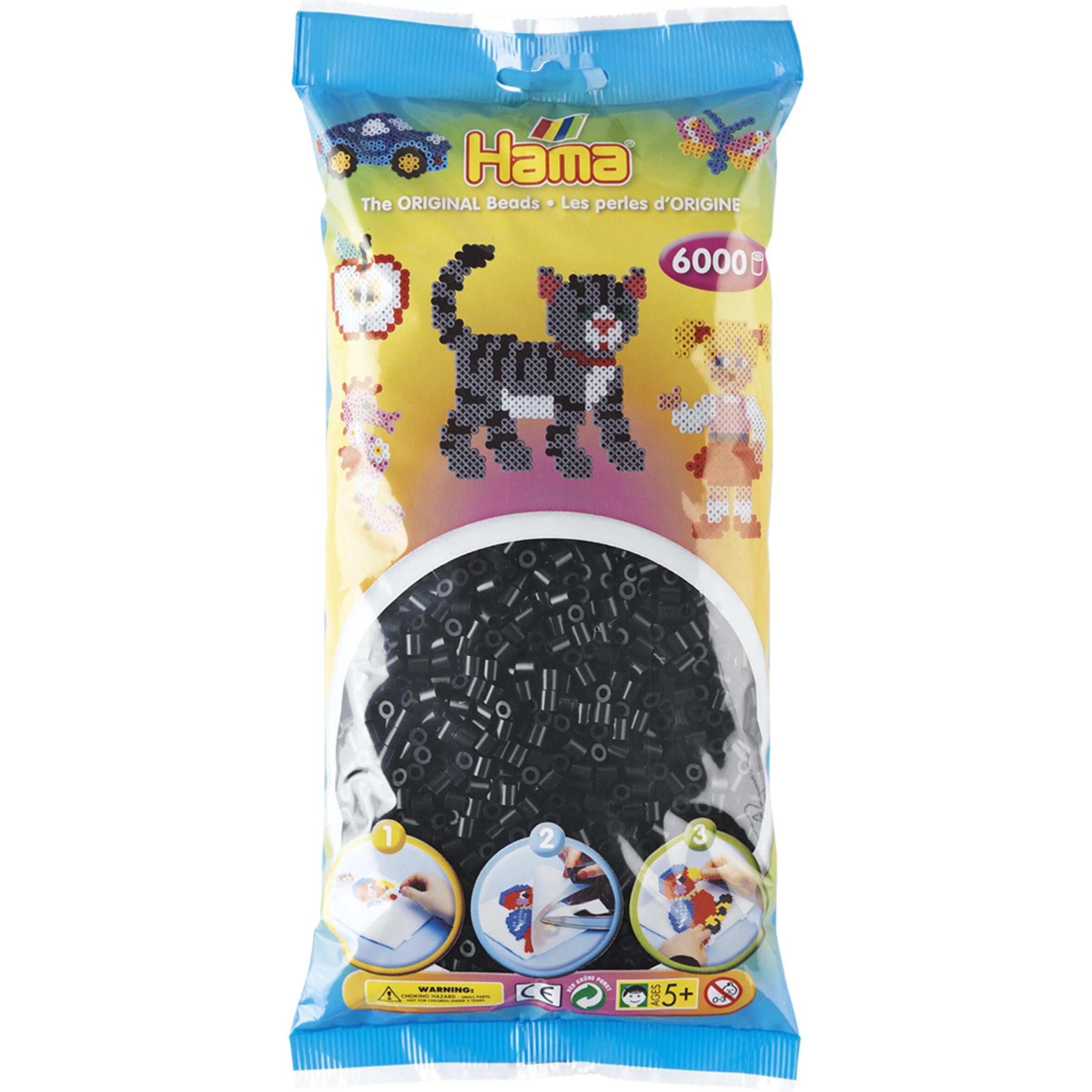 Hama 205-18 Perlen Schw. 6000