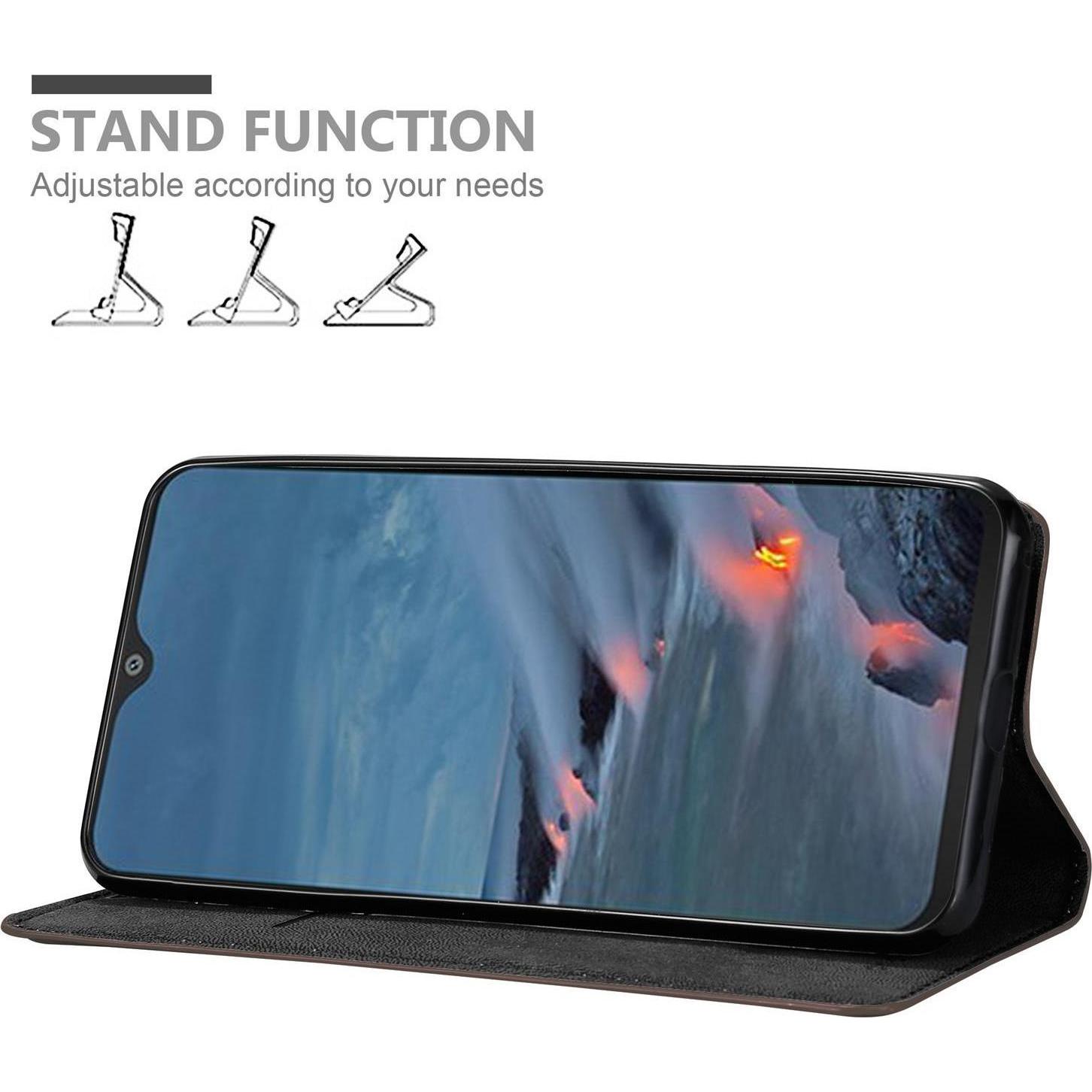 Thumbnail - Cadorabo Book Invisible Magnet Cover (Huawei P30), Smartphone Hülle, Braun