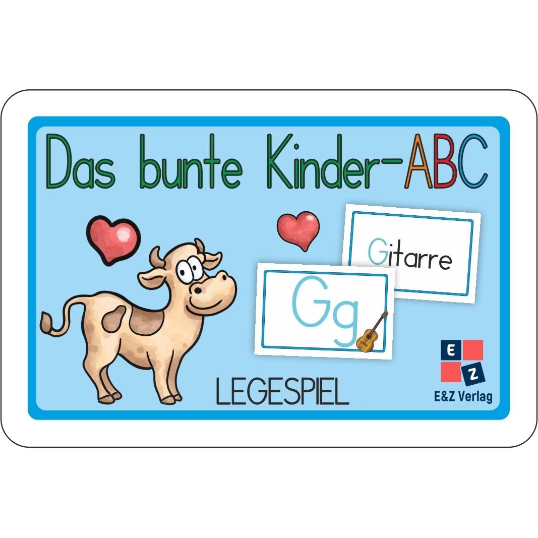 E & Z Momm:Das bunte Kinder-ABC Legespiel, m.