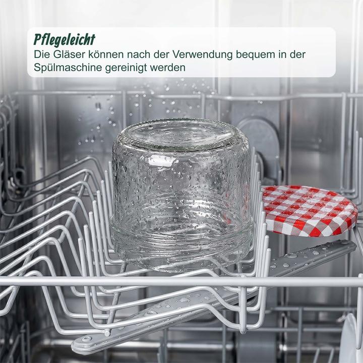 Produktbild Relaxdays Einmachgläser-Set (0.22 l)