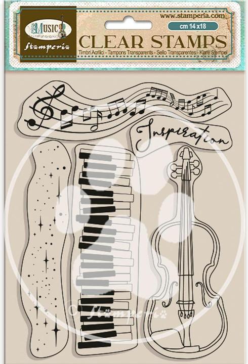 Stamperia Clear-Stamps "Music"