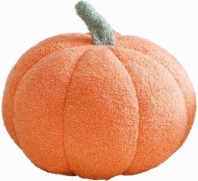 Alopini Plüsch-Kürbis-Kissen - Dekoratives Kissen für Zuhause - Geeignet für Säuglinge & Kleinkinder 0-3