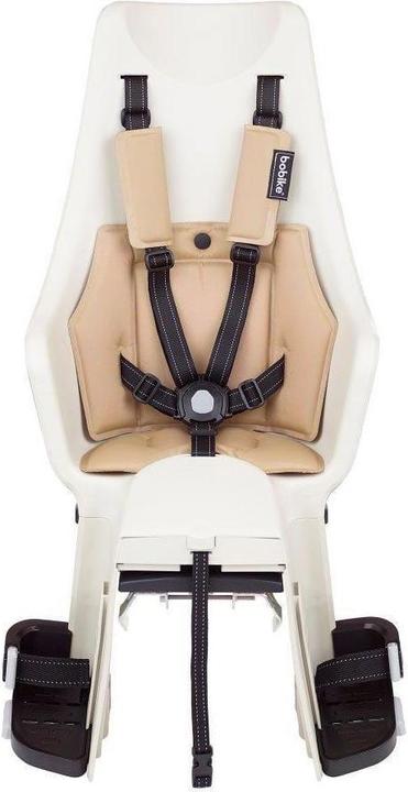 Actual product image bobike Maxi Plus Exclusive - bike seat mounted on a stand Safari is chic