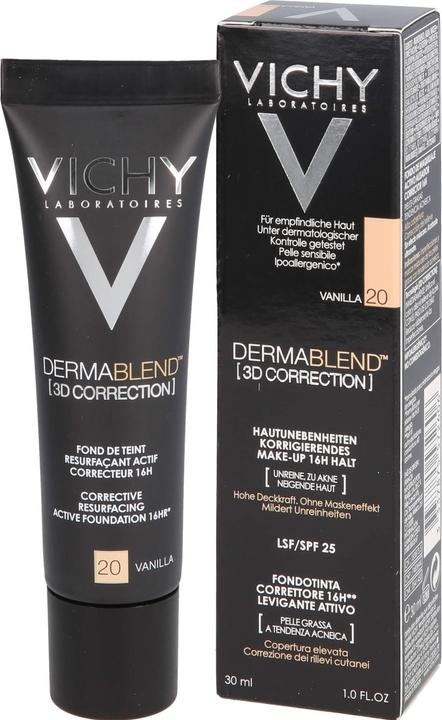 Actual product image Vichy Dermablend 3D Correction (20 Vanilla)