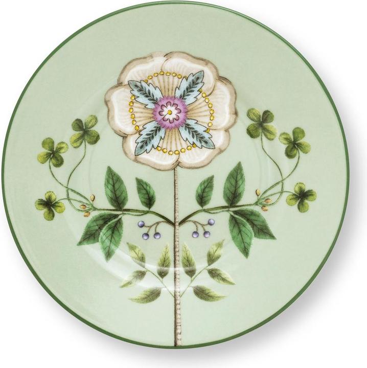 PIP Studio Lily&Lotus Petit Four Light Green Brotteller 12cm (1x)