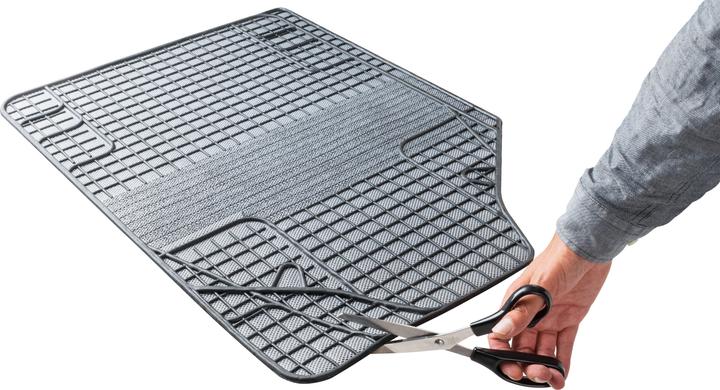 Produktbild Walser Universal Auto-Gummimatten-Set, Automatten 4-teilig zuschneidbar (2 Vordermatten + 2 Rückmatten)