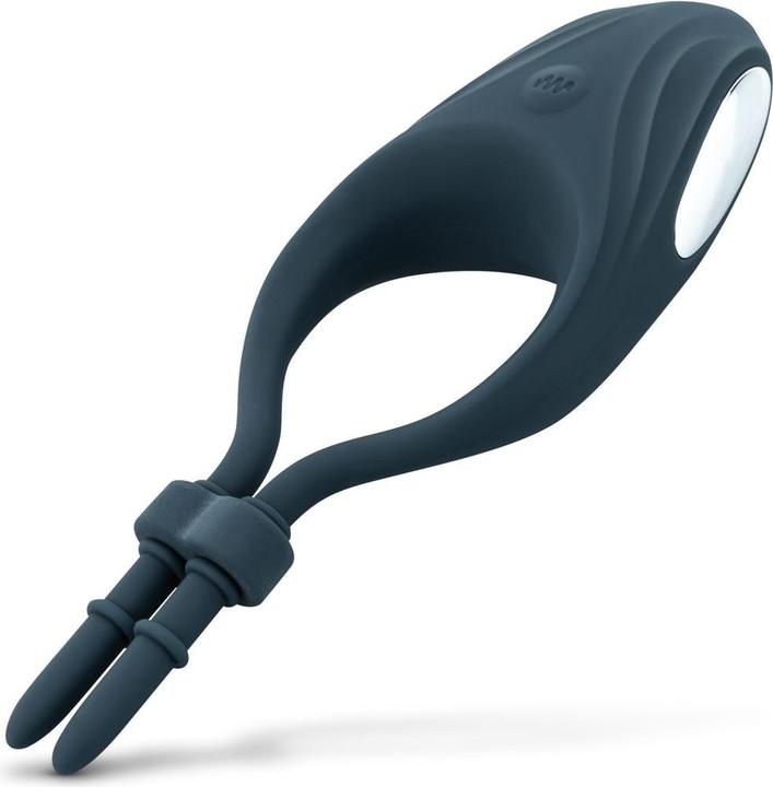 Actual product image Boners Adjustable Cockring - Blue (4 cm)