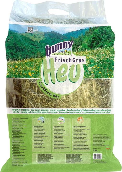 Produktbild Bunny Allgäuer Frischgras Heu (3 kg, 1 x)