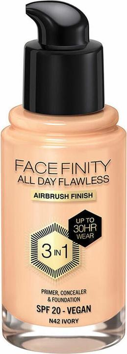Produktbild Max Factor Facefin All Day Flaw Make Up No 42 (N42 Ivory)