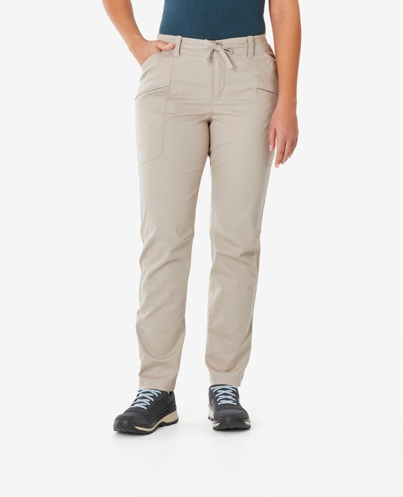 Actual product image Quechua Wanderhose Damen Regular - NH500 beige (30)