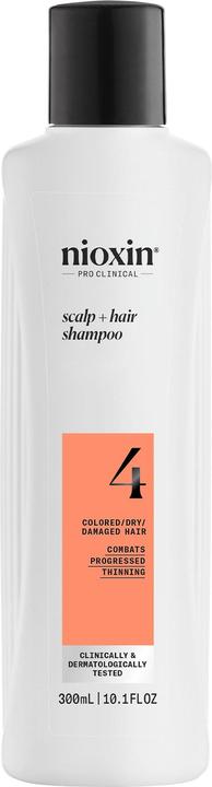 Nioxin Scalp + Hair System 4 Shampoo (300 ml, Flüssiges Shampoo)