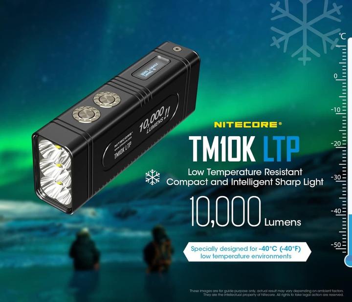 Actual product image Nitecore TM10K LTP (10000 lm)