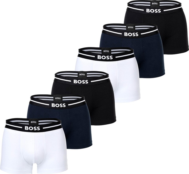 Bianco, Blu scuro, Nero