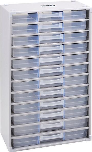 Produktbild eurokraft pro Metall-Kleinteilemagazin (30 cm, 56.50 cm)