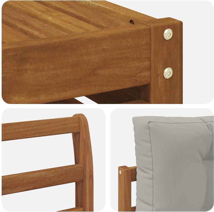 Produktbild vidaXL Outdoor-Sofa