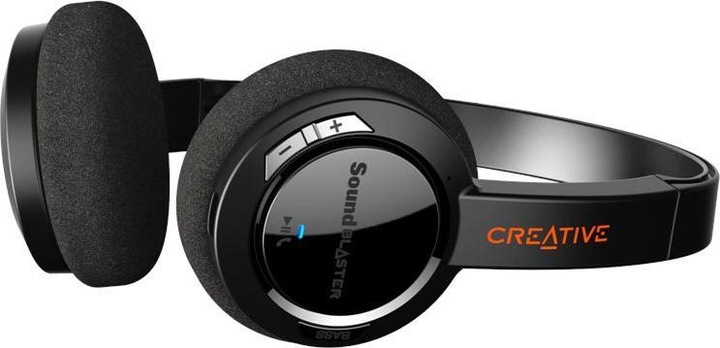 Image du produit Creative SOUND BLASTER JAM V2 Casque d'écoute sans fil Bluetooth noir (ANC, 22 h, Sans fil)
