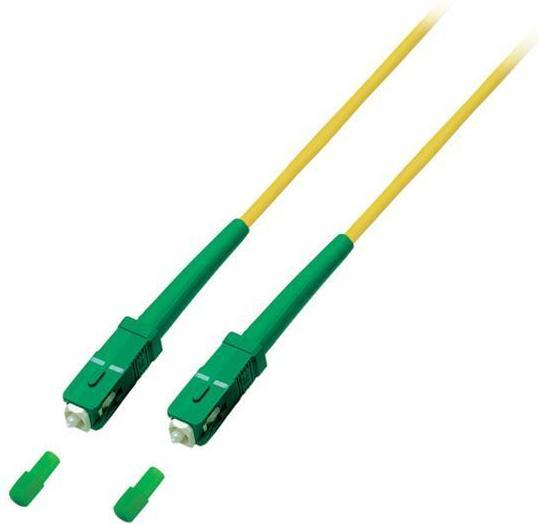 Image du produit Goobay Câble à fibre optique FTTH, monomode OS2 jaune, jaune simplex, 20 m (S/UTP, CAT7, 20 m)